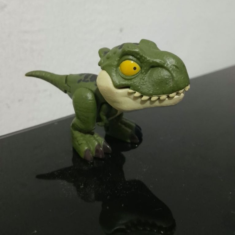 ORIGINAL (MINUS)- Jurassic World Snap Squad Tyrannosaurus T-Rex Green Classic