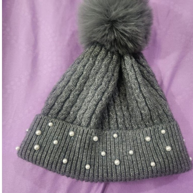 Preloved Topi Winter anak usia 5-7 tahun merk zara original