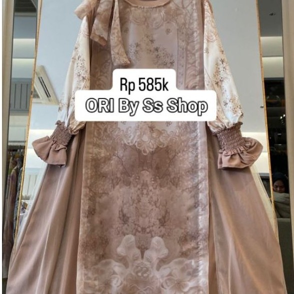 Shellasaukia Dress Gamis Mewah Tanpa Hijab Original Shellasaukia Baju Terbaru