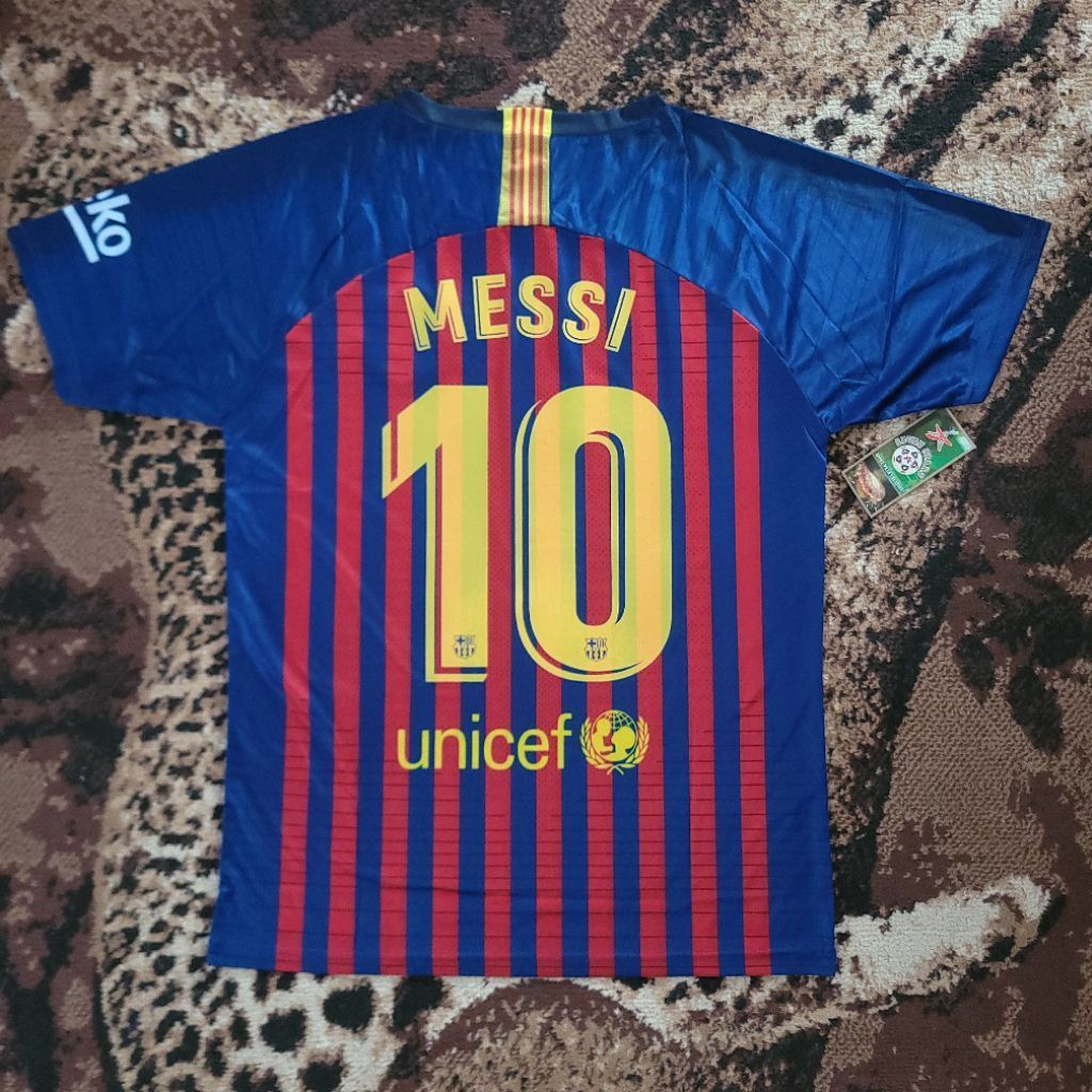 Jersey Barca Barcelona 2018 2019 Messi