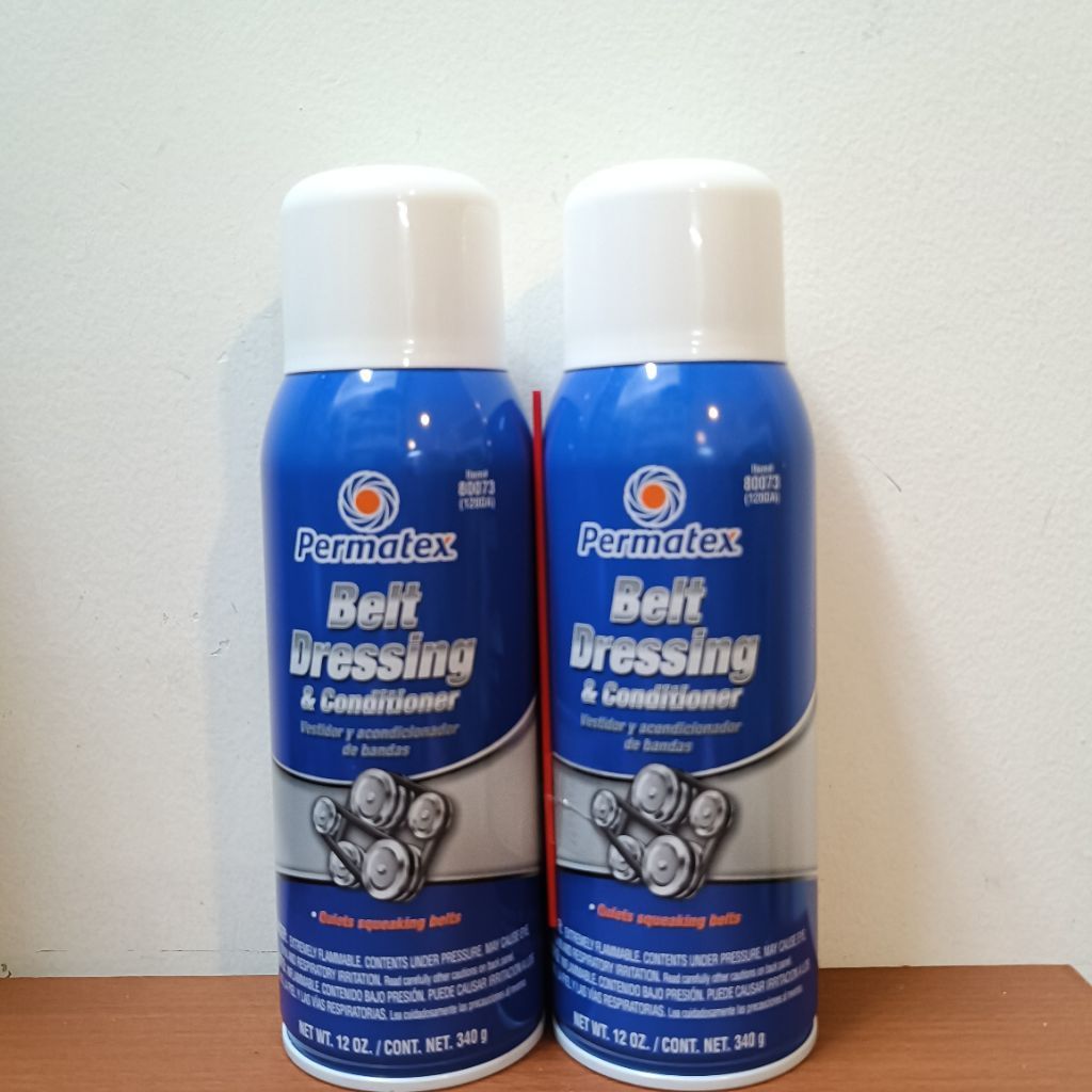 Permatex Belt Dressing & Conditioner Spray 12 Oz 340 g Pelindung Sabuk Mesin