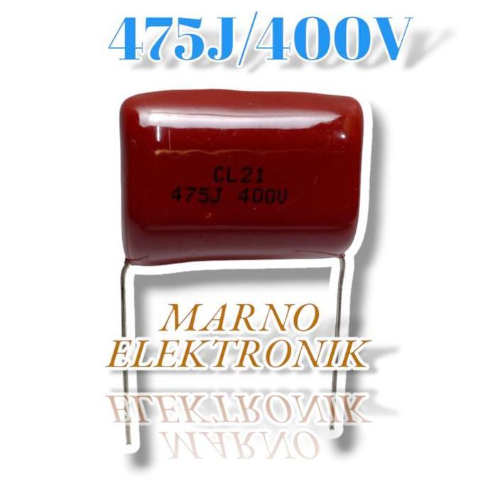 CAPASITOR MILAR 4N7 4,7N 47N 400V 475 400KV 4NANO7 4 NANO 7 MILAR MRN99