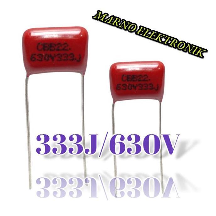 CAPASITOR MILAR 3N3 3,3N 33N 630V 333J 630KV 3NAN03 3 NANO 3 MRN99