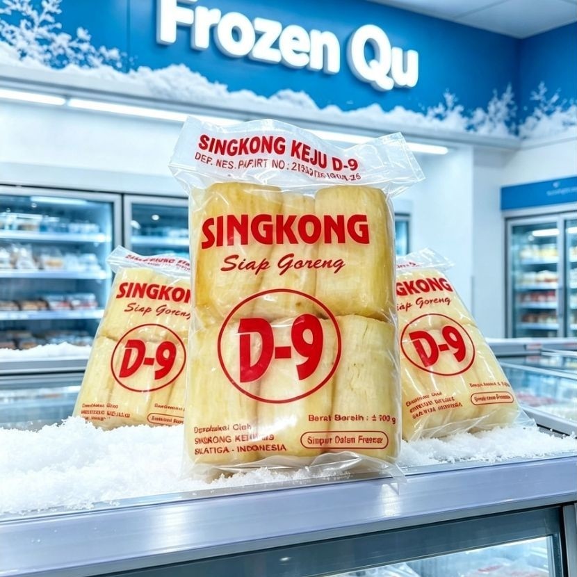 Singkong Keju D9 Singkong Frozen Siap Goreng Singkong Keju Siap Goreng D9 Singkong Keju Frozen Salat