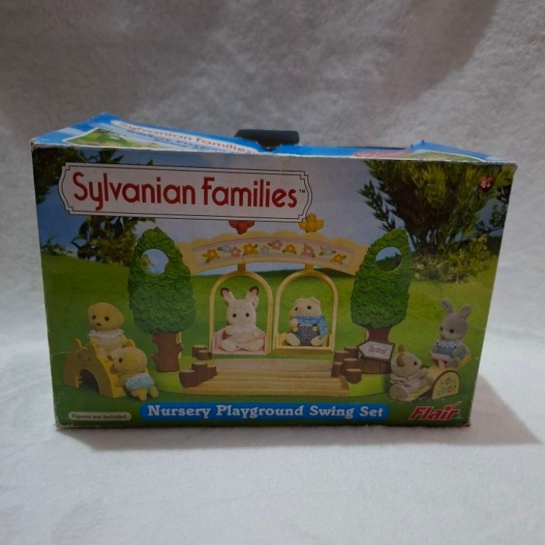 Sylvanian Families Nursery Playground Swing Set, Vintage Sylvanian Families,  Jual sylvanian familie