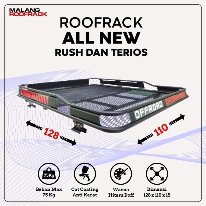 Rak Cargo Roofrack Rak Atas Mobil ALL NEW RUSH ALL NEW TERIOS
