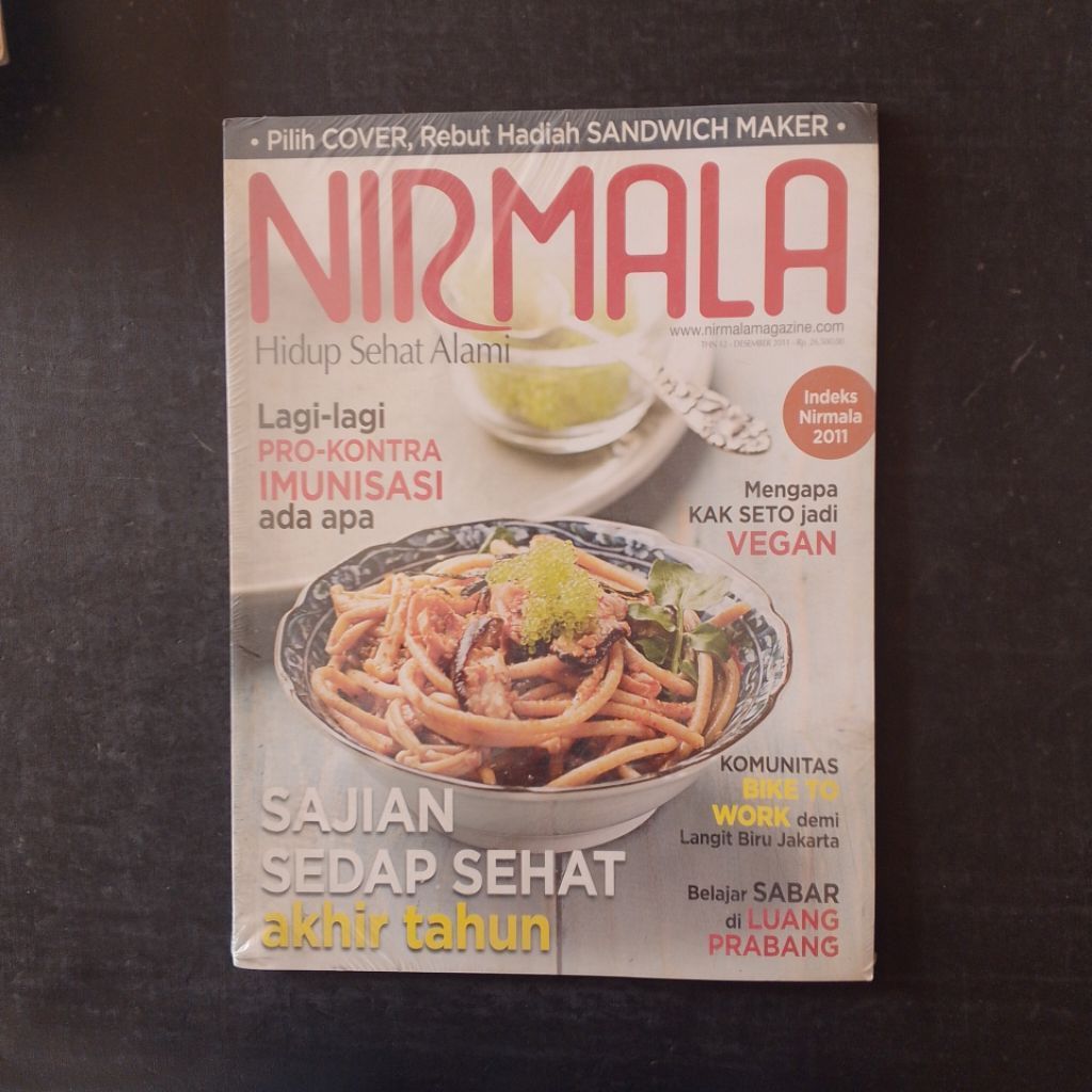 Majalah Nirmala: Sajian Sedap Sehat Edisi Th. 2011