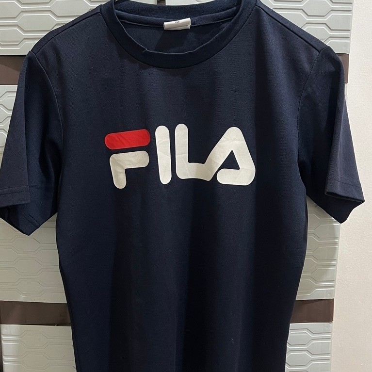 PL - kaos Fila original warna navy