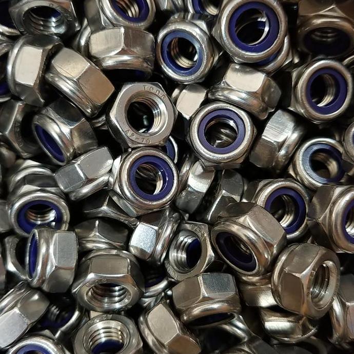 Mur Nylon 8 M8 Stainless Steel