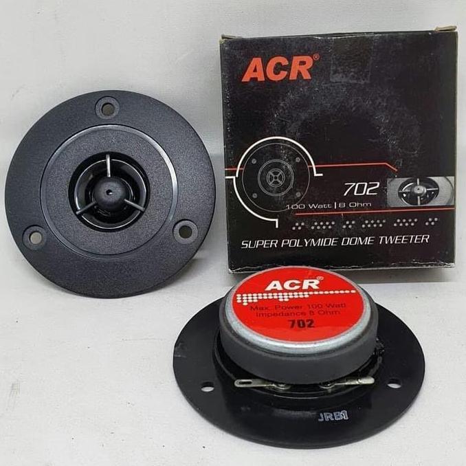 Promo Tweeter ACR 702 Twitter Magnet - Super Polymide Dome Tweeter Speaker Diskon