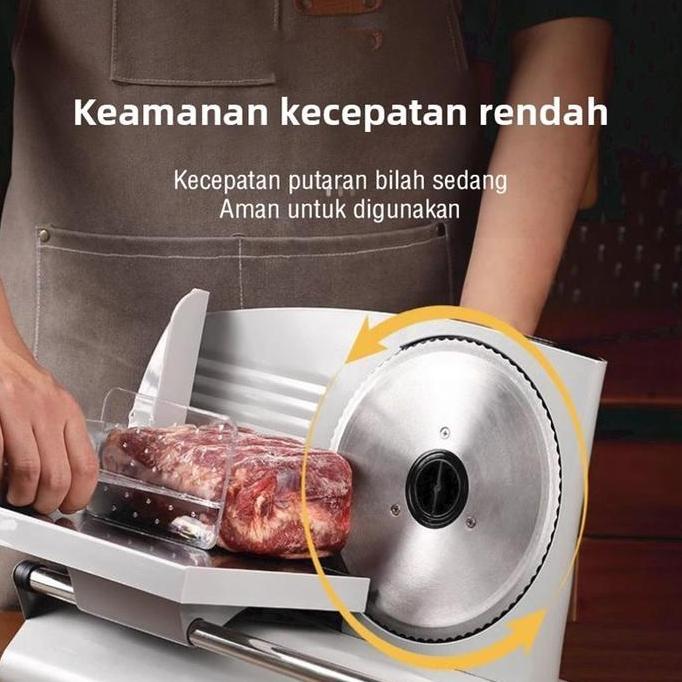 Meat Slicer Otomatis Sayuran Pemotong Daging Beku Mesin Pengiris Pemotong Daging Otomatis Food Slice