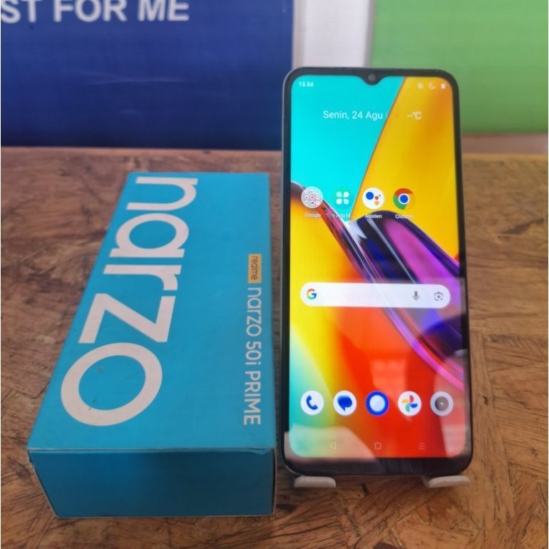 Realme Narzo 50i prime second 4GB+64GB 5000MAH Mulus Fullset