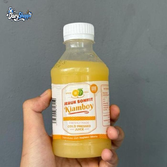 Kiamboy Jeruk Sonkit GNB Drink 250gram - Minuman Segar Dengan Rasa Jeruk Sonkit
