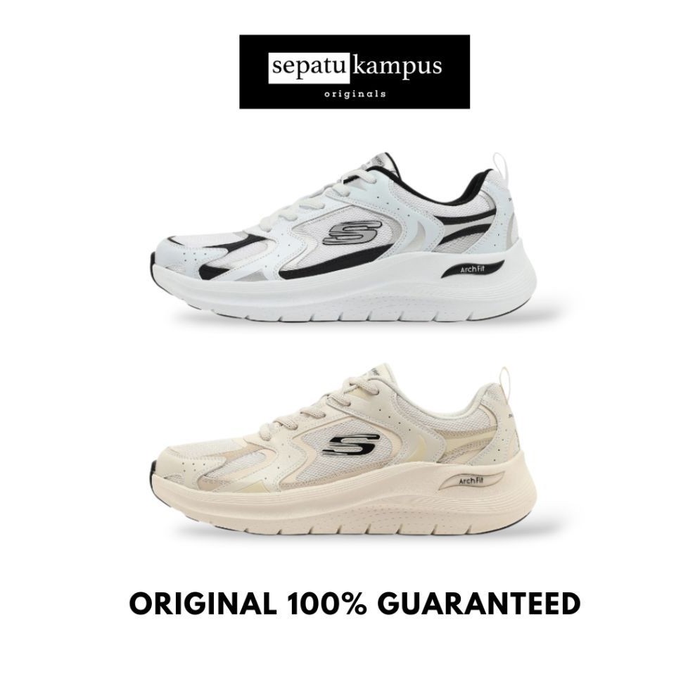 Sepatu Olahraga Pria SKECHERS ARCH FIT RUNNING SHOES