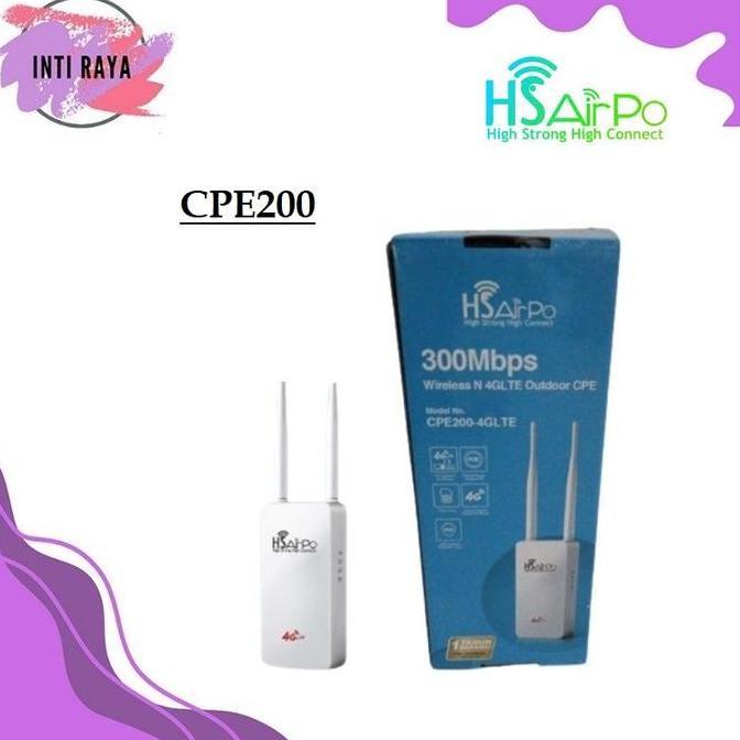 NEW HSAIRPO CPE200-4G-LTE CPE AP 4G LTE OUTDOOR WIRELESS 2.4GHZ CPE 200