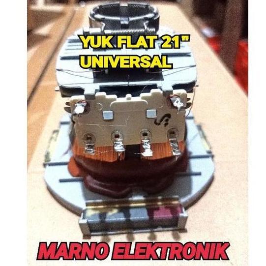 YOKE YUK FLAT PLAT KONDE TV TABUNG LAYAR DATAR 21 IN UNIVERSAL ORI MRN99