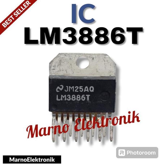 IC LM3886T LM 3886T LM3886 LM 3886 ASLI ORIGINAL ORI MRN99