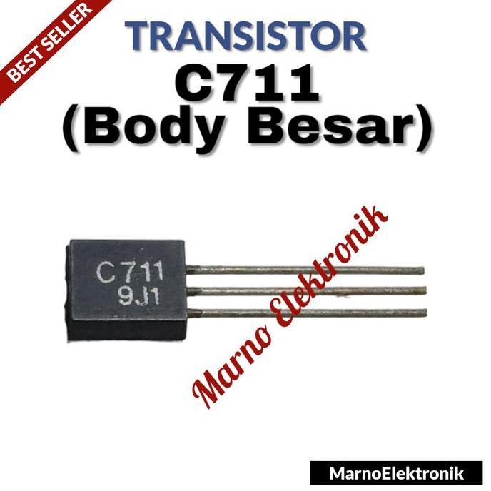 TRANSISTOR TR C711 C 711 C-711 PERSAMAAN C710 C 710 BODY BESAR ASLI ORI ORIGINAL MRN99