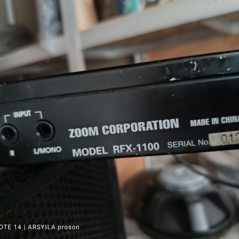 efek vocal zoom rfx1100 original