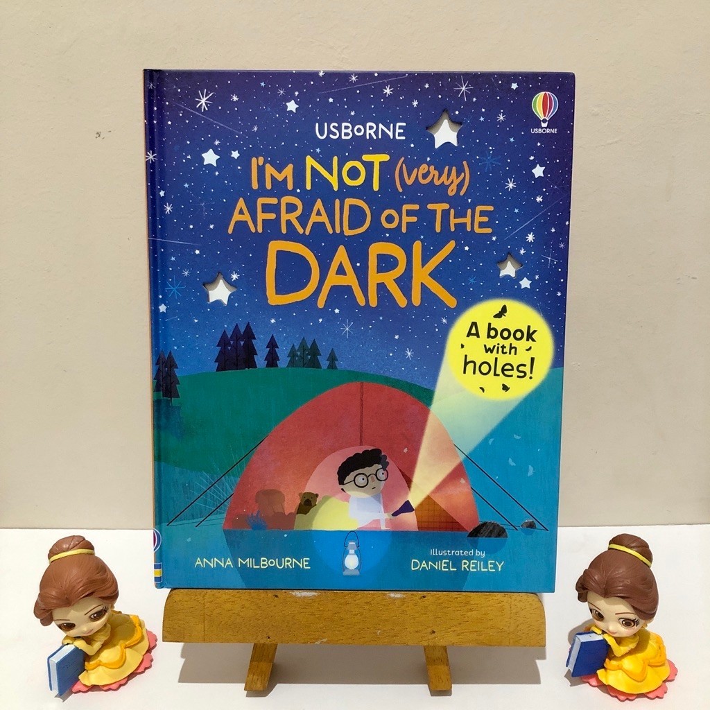 Original Book - Usborne - I am not (very) afraid of Dark / Hardcover