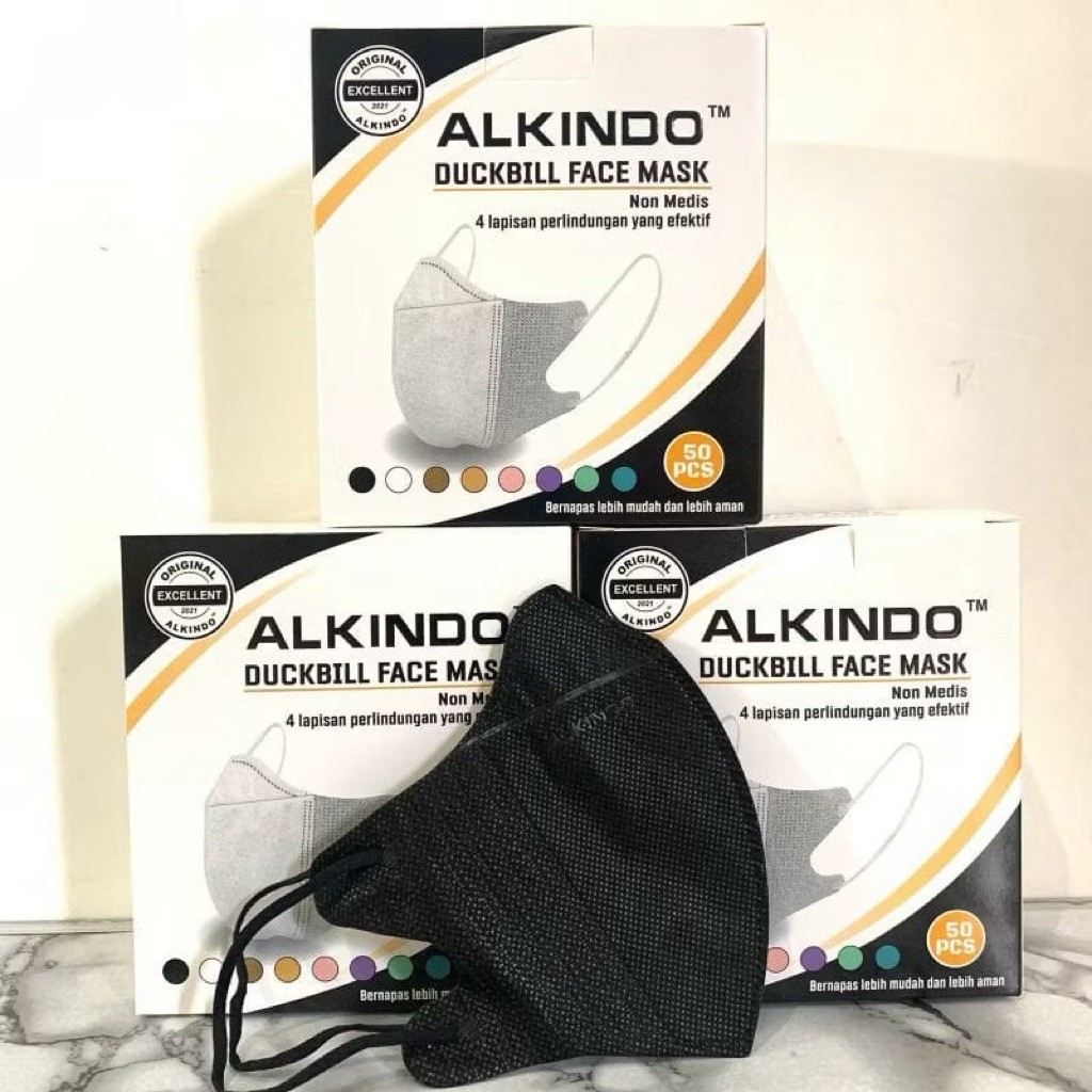 * PROMO * Masker Duckbill Alkindo - Masker Duckbill - Masker - Masker Alkindo