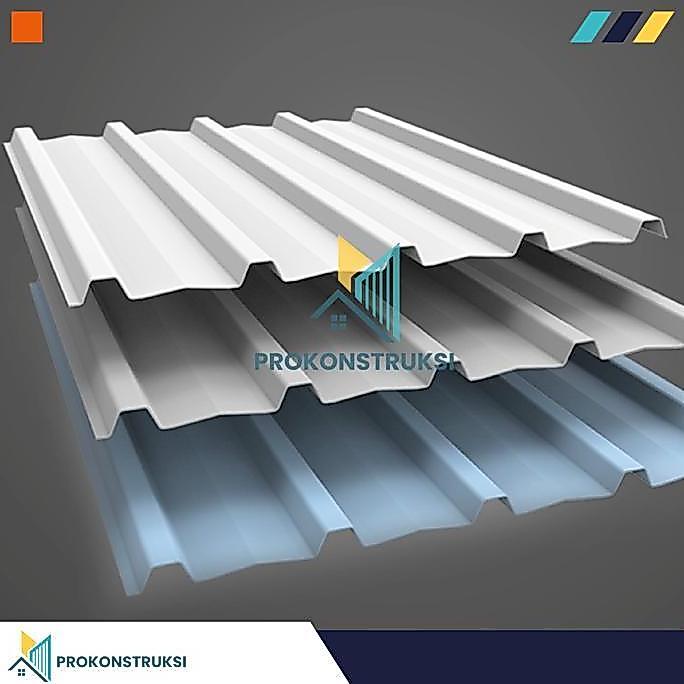 [] Alderon RS Atap uPVC Single Layer Gelombang Trimdeck