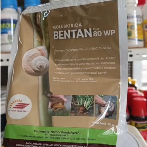Bentan 80WP kemasan 100 gram