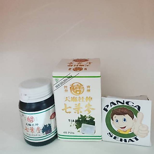 ASLI HERBAL SEVEN LEAVE Seven Leave Ginseng Tianma Pil - Obat Rematik & Nyeri Sendi
