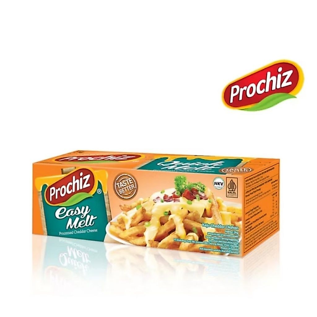 Keju Cheddar Prochiz Quick Melt 2kg 1 blok