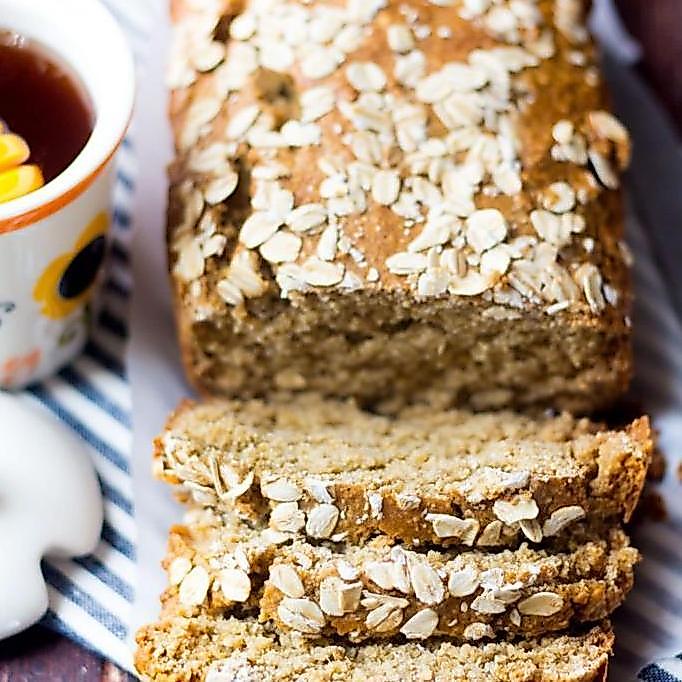 GLUTEN FREE OATMEAL BREAD ( roti oatmeal bebas gluten)