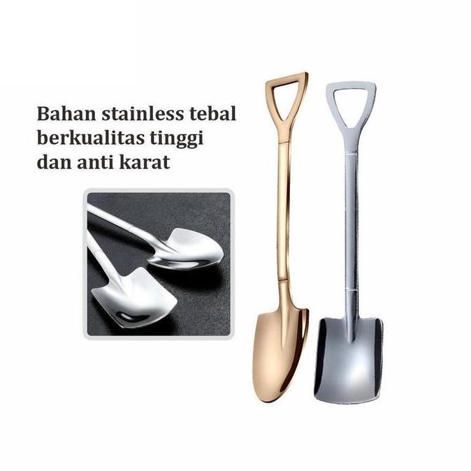 VATGUVOH Sendok labu siam, sendok lesung, sendok kecil imut, sendok makan, penggaruk, manisan, es kr
