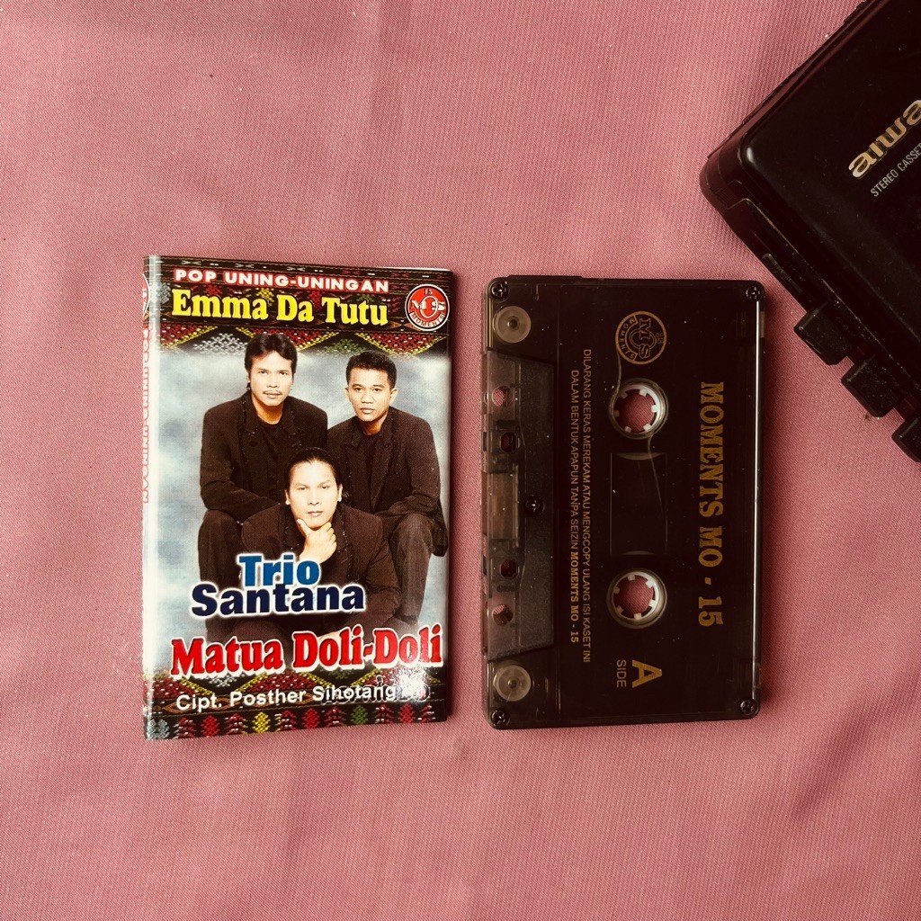 Kaset Pita Trio Santana Matua Doli Doli Pop Uning Uningan Emma Da Tutu Pop Batak