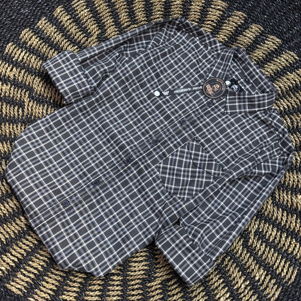 Kemeja Flanel terbaru MALEBE ROCK