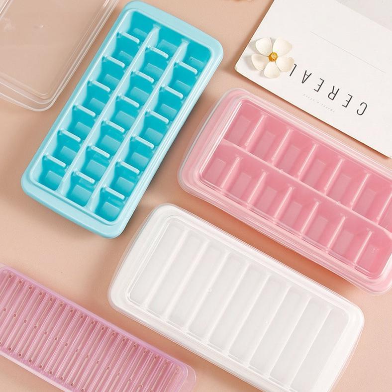 Cetakan Es Batu + Penutup/ Ice Cube Tray nyota