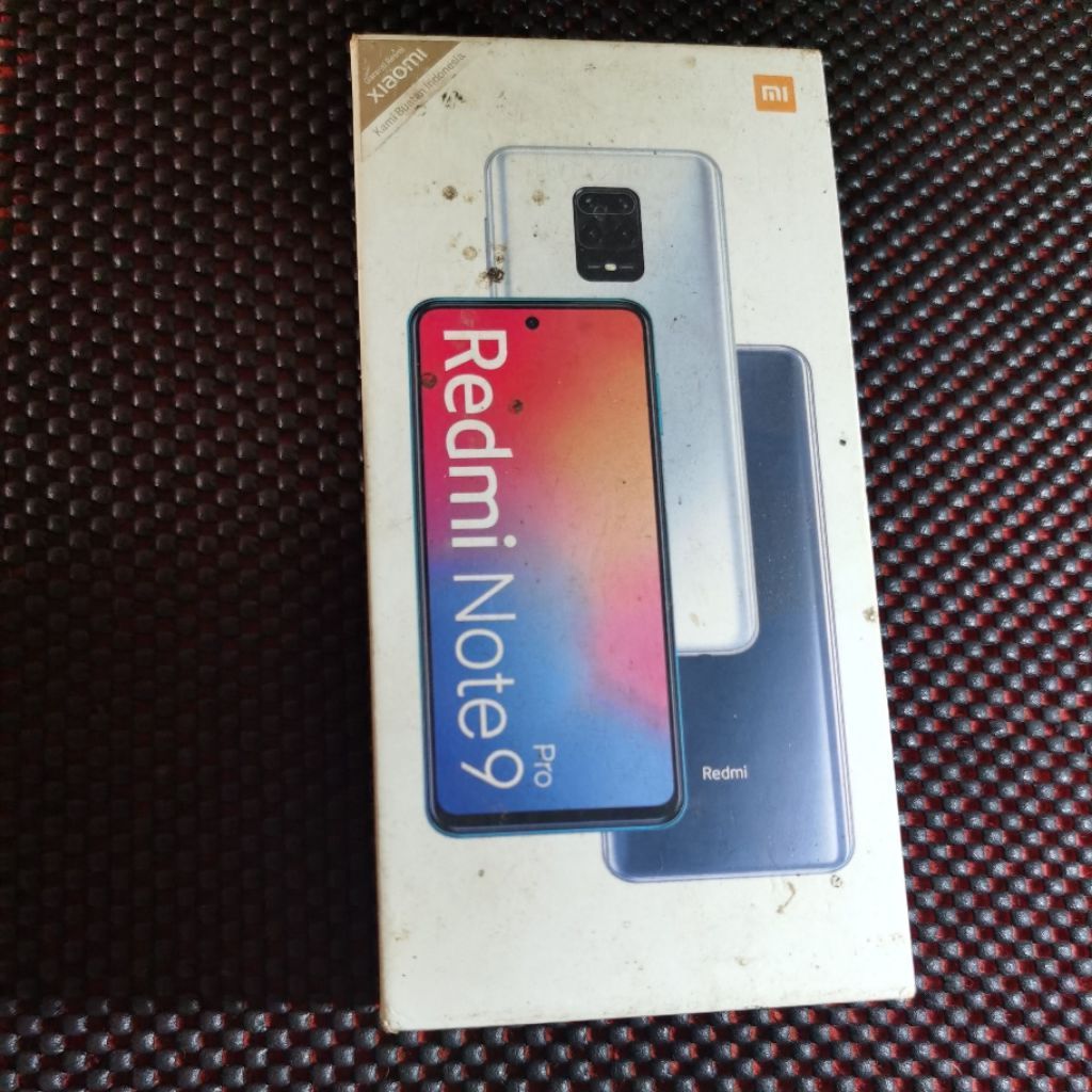 DUS BOX Xiaomi Redmi Note 9 Pro Original Bekas