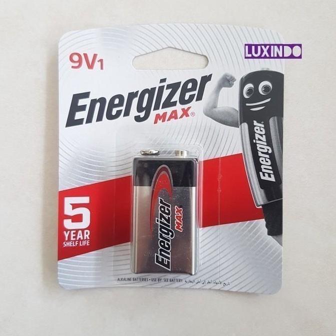 Homeid- Baterai 9V Energizer Alkaline | Baterai 9 Volt Energizer Alkaline