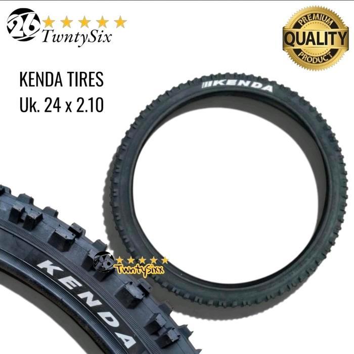 Ban Luar Sepeda KENDA 24x2.10 Set Ban Luar Dalam Sepeda Untuk Semua Jenis Sepeda 24in - Ban Luar