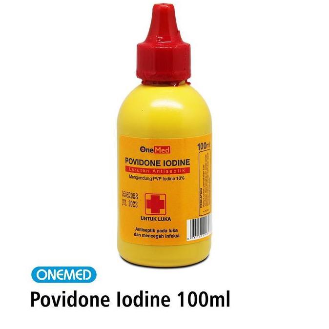 ONEMED Povidone Iodine 100 ML - Larutan Antiseptik