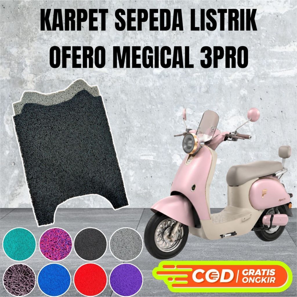 Karpet Sepeda Listrik Ofero Megical 3Pro