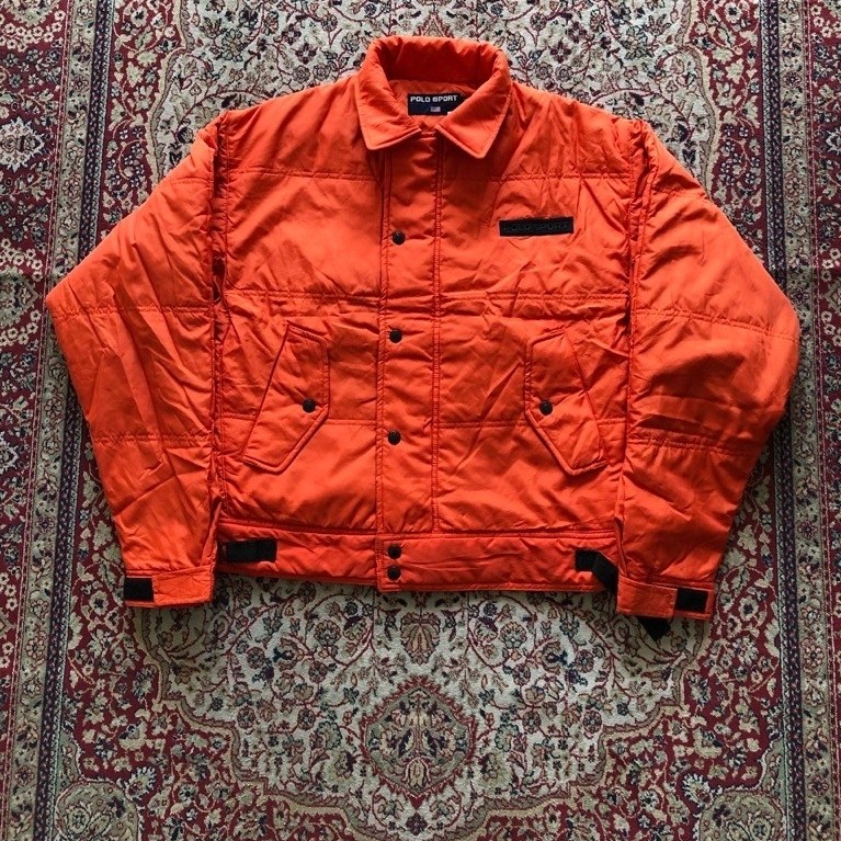 Polo sport by Ralph Lauren 90’s tank jacket Vintage Polo by Ralph lauren j062