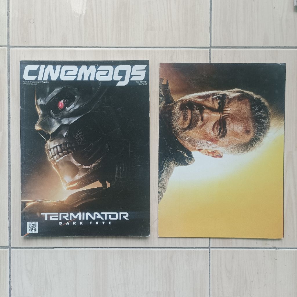 Majalah Cinemags Special Edition The Terminator Bonus Big Poster