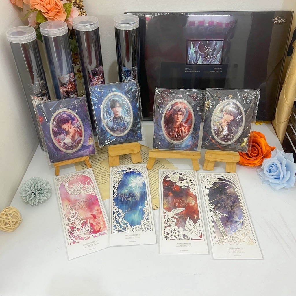OFFICIAL Ready Stock Love and Deepspace Fondness Treasure Sealed Zayne Xavier Sylus Rafayel Poster P