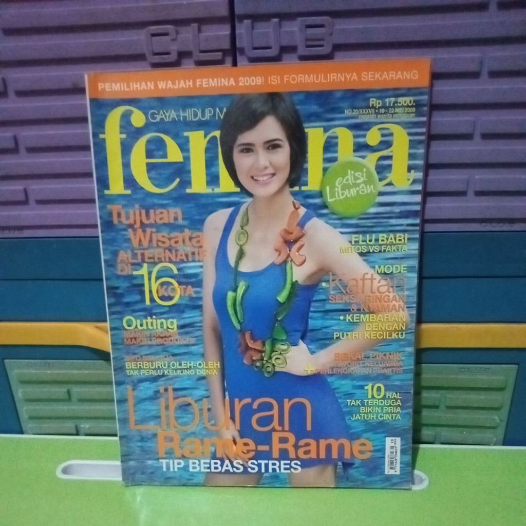 MAJALAH FEMINA NO 20 EDISI MEI 2009 (BEKAS)