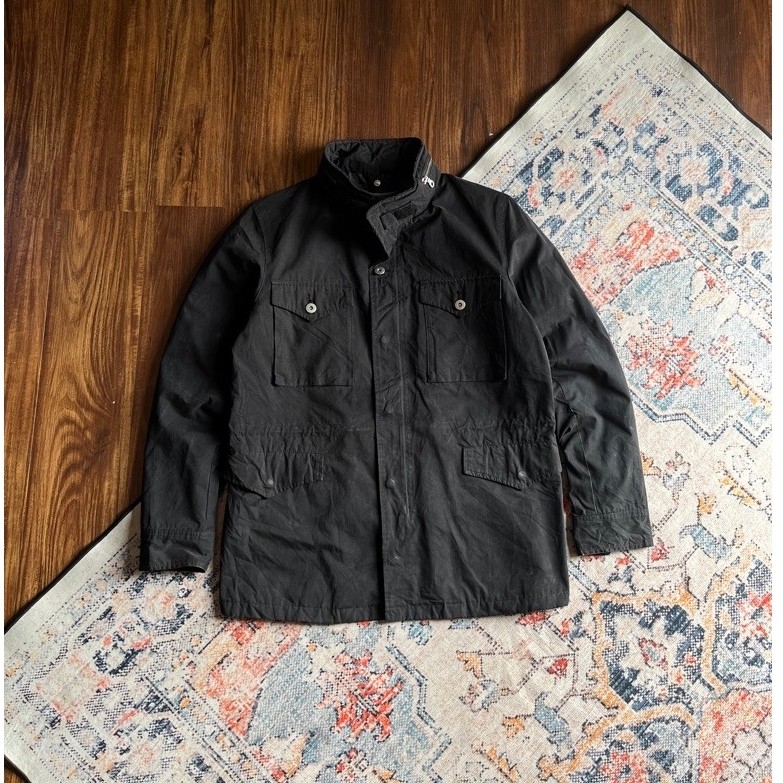 Plus One M65 Parka Jacket, Hidden Hoodie