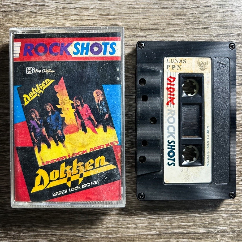 Kaset Pita Dokken - Under Lock And Key (Rockshots)
