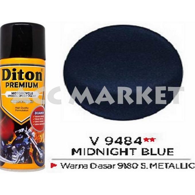 Pilox Diton Premium Pilok Pylox Biru Midnight Blue 9484
