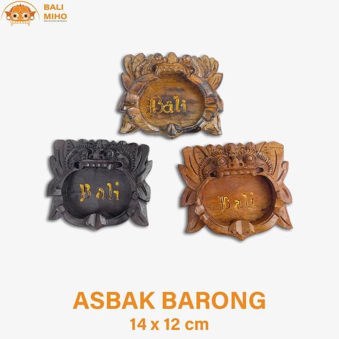 %%%%] Asbak Barong Bali - Asbak Ukir Bali - Asbak Kayu - Asbak Kayu
