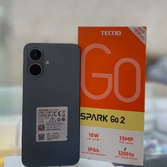 TECNO Spark Go 2 Second like new fullset