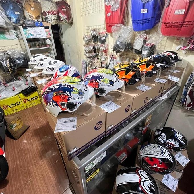 Helm motif arai helm copy arai motif original