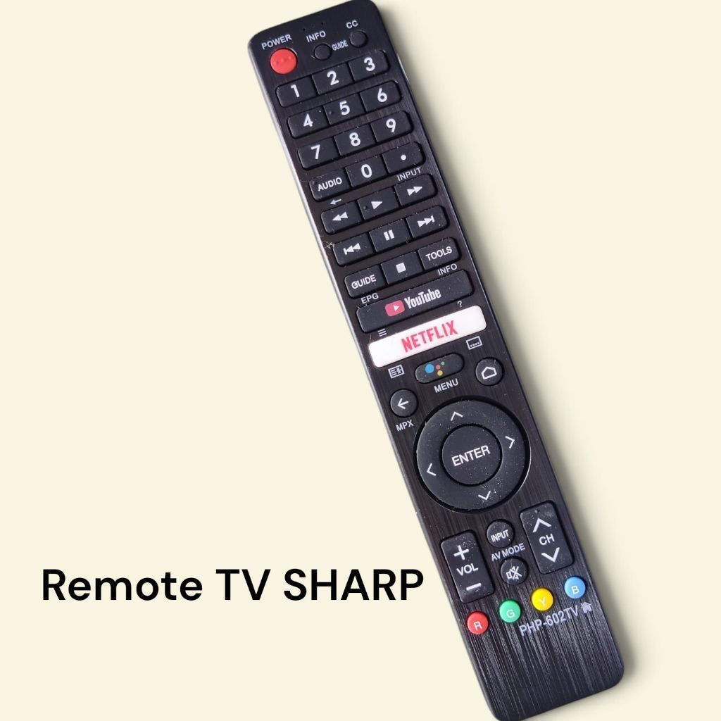 REMOTE TV LED SHARP SMART TV